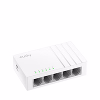 Cudy GS105U network switch Unmanaged Gigabit Ethernet (10/100/1000) valge
