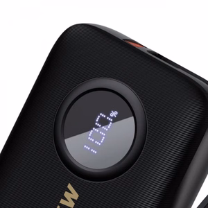Akupank Dudao K14 must 10000mAh (PD / QC3.0) + Type-C / Lightning kaabel