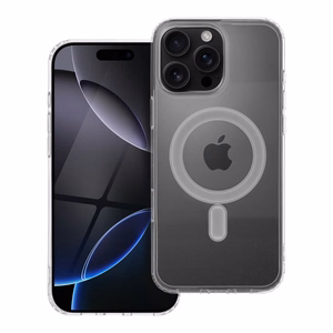 Чехол для iPhone 16 PRO MAX Clear Mag Cover (MID) совместимый с MagSafe прозрачный