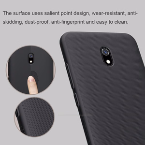 Nillkin Super Frosted Shield Ümbris jaoks Xiaomi Redmi 8A must