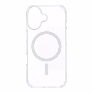 Drop Glue Colorful Ring Mag Cover compatible with MagSafe jaoks IPHONE 17 valge