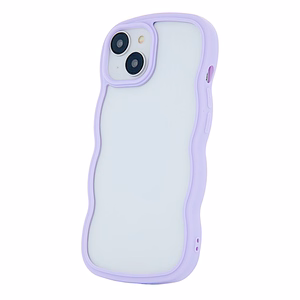 Wave ümbris jaoks iPhone X / XS lilla