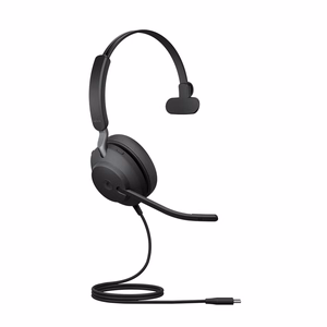 Jabra Evolve2 40 SE MS Mono USB C/A kõrvaklapid