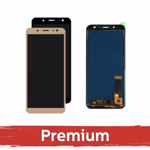 LCD ekraan ühilduv Samsung J600 2018 J6 must OEM