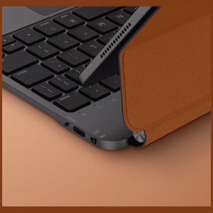 Uniq Venno Pro Magnetic Smart Ümbris with Keyboard jaoks iPad 11" 2025 / iPad Air 11" 2024 / 2025 / iPad Pro 11" 2018 / 2020 / 2021 / 2022 / 2024 - Brown