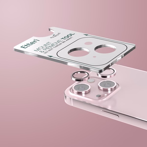 Etteri camera lens protector jaoks iPhone 15 / 15 Plus roosa