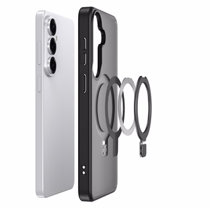 Чехол Dux Ducis Yind с подставкой MagSafe для Samsung Galaxy S26 Plus чёрный