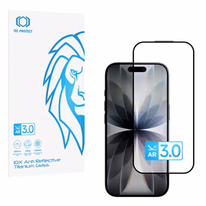 Закаленное стекло Tel Protect 10X AR 3.0 AntiReflective Titanium для Iphone 16 Pro/17 (конверт)
