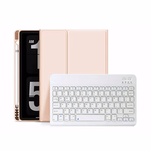 Tech-Protect SC Pen + Keyboard Ümbris with Keyboard jaoks iPad 10.9" 2022 - roosa