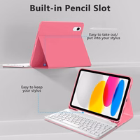Tech-Protect SC Pen Ümbris jaoks iPad 10.9” 10 / 2022 / 11” 11 / 2025 - roosa