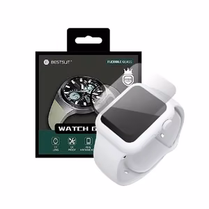 Ekraanikaitseklaas Bestsuit Flexible Hybrid Glass 5D Samsung Galaxy Watch 4 Classic 42mm jaoks