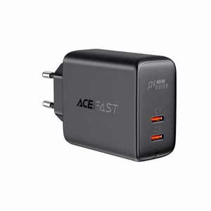 Acefast Laadija 2x USB Type C 40W, PPS, PD, QC 3.0, AFC, FCP must (A9 must)