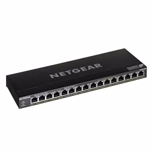 Netgear GS316P – halduseta gigabitine Etherneti võrgulüliti PoE-toega, must