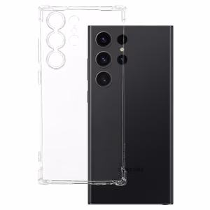 Clin Anti Shock 1,5mm jaoks SAMSUNG GALAXY S23 ULTRA läbipaistev