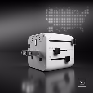 SBS TEADAPTUNI universal travel adapter - valge