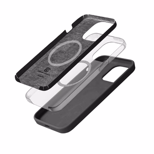 Crong Color Cover Magnetic MagSafe ümbris seadmele iPhone 15 Pro, titaanivärvi