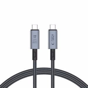 Tech-Protect UltraBoost Max USB-C 4.0 / USB-C 4.0 PD Kaabel 240W 8K 40Gbps 1m - hall