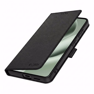 Tech-Protect Wallet ümbris mudelile Google Pixel 11 Pro XL – mattmust