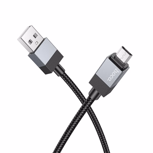 Kaabel USB A to Micro USB Hoco 2,4A 1 m X110 must