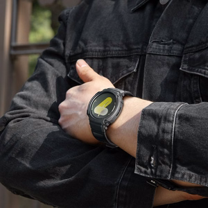 Spigen Rugged Armor Pro Strap for Samsung Galaxy Watch 8 44mm - Matte Black