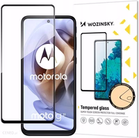 Wozinsky Full Glue Moto G51 täisekraani karastatud klaas musta raamiga