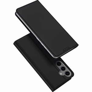 DUX DUCIS wallet ümbris SKIN PRO jaoks SAMSUNG S25 Plus must