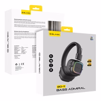 Blavec Over-ear Bluetooth Kõrvaklapid BO-11 Bass Admiral (BO11-B) must