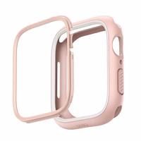 Uniq Moduo ümbris jaoks Apple Watch 4/5/6/7/8/SE/SE2 44/45mm - roosa and valge