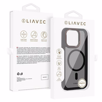 Liavec Hybrid Smoke Magsafe Ümbris jaoks Iphone 15 Pro Max