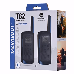 Motorola Talkabout T62 topeltpakett + laadija sinine