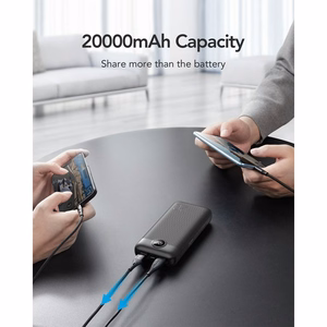 VEGER powerbank 20000 mAh PD QC3.0 2A20W L20S (VP2039PD / W2039PD) valge