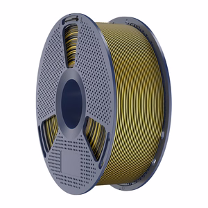 Sunlu PLA+ Silk kahevärviline filament (must ja kuldne)