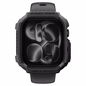 Spigen Rugged Armor  Apple Watch 46 mm ümbris, mattmust