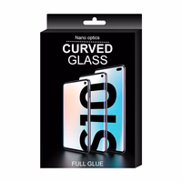 3D Edge Nano Flexi Glass hübriid täisekraanikaitse raamiga Samsung Galaxy S21+ 5G (S21 Plus 5G) must