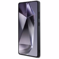 Guess 4G Round Patch Classic Logo MagSafe ümbris jaoks Samsung Galaxy S25 Ultra must