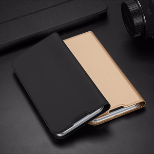 Dux Ducis Skin Pro holsteri kate flip cover iPhone 14 Pro sinine