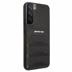 AMG nahast ümbris Samsung Galaxy S22+ jaoks - must