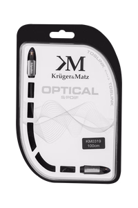 Kruger&Matz Toslink–Toslink optiline kaabel, 1,0 m