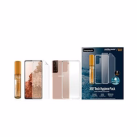 PanzerGlass protection set jaoks Samsung Galaxy S21+ TPU foil + ClearCase + cleaning liquid 30ml