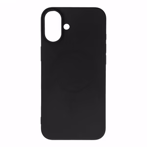 Liquid Silicone Ümbris with MagSafe jaoks Samsung Galaxy S25 Edge - must