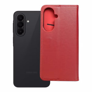 Кожаный чехол-книжка Samsung A27 Smart Pro Book, темно-бордовый