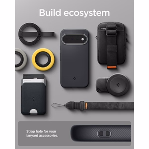 Must Spigen Nano Pop Mag MagSafe-ümbris, sobib mudelitele Google Pixel 11
