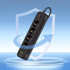 TECH-PROTECT PCL4X3 PIKENDUSJUHE 2 USB & 1 TYPE-C & 4 PESA 200CM MUST