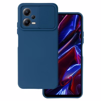 Camshield Soft jaoks Xiaomi Redmi Note 12 5G/Poco X5 Tumesinine