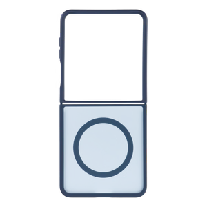 Tumesinine MagSafe-toega 4sF-S Acrylic ümbris Samsung Galaxy Z Flip8 mudelile