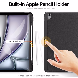 DUX DUCIS case DOMO foldable with pencil storage jaoks iPad Air 13 (2024) must