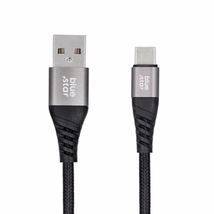Kaabel USB A to USB C sinine Star 3A 20W PD QC4.0 with braid 1,2 m TFK-DC-003 must