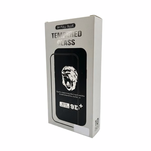9D Gorilla karastatud kaitseklaas Apple iPhone 17 jaoks, must (10 tk komplekt)