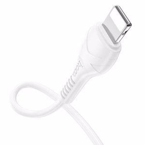 Kaabel USB C to Lightning Hoco PD 27W 1 m X37 valge