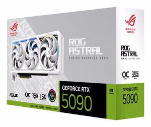 ASUS ROG Astral - -RTX5090-O32G-Valge NVIDIA GeForce RTX 5090 32 GB GDDR7